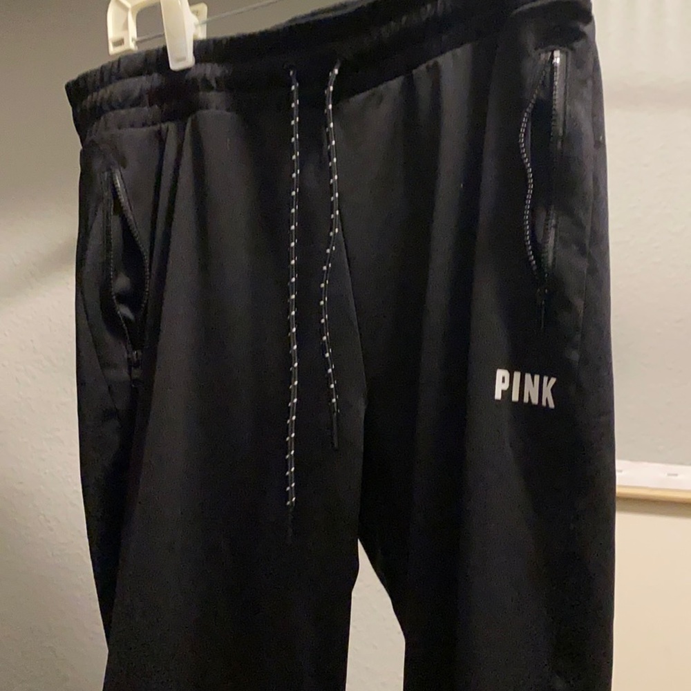 Pink sweatpants